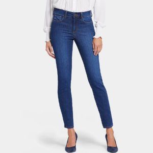 NYDJ Ami Skinny Legging Premium Denim Jeans Dark Wash 12